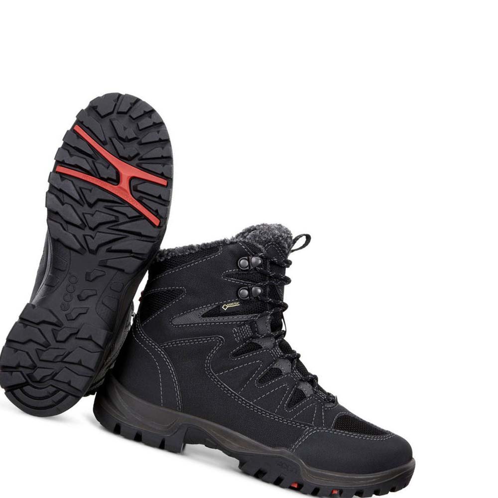 Női Ecco Womens Xpedition Iii Gtx Csizma Fekete | HU 57ILH